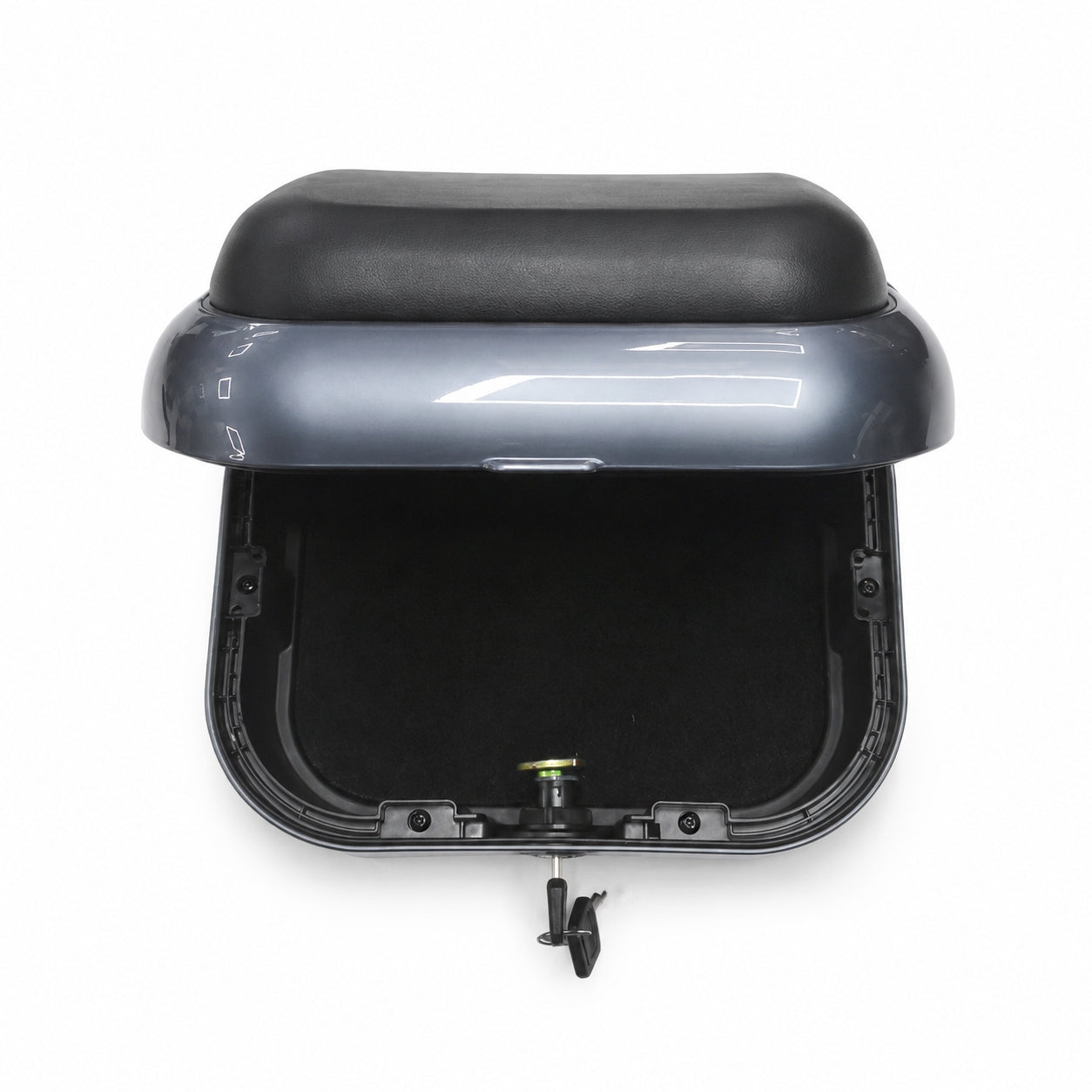 Rear Seat Storage Box with Keys for ZWHEEL D3-S / D3-D — Mounts on the Scooter Rear Tail
