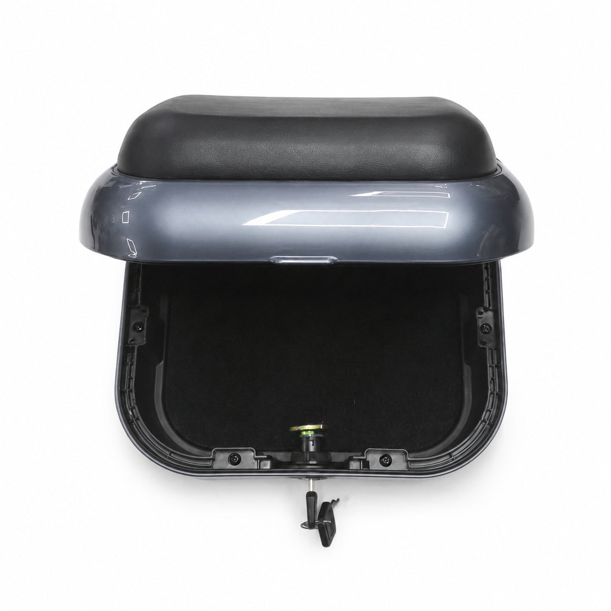 Rear Seat Storage Box with Keys for ZWHEEL D3-S / D3-D — Mounts on the Scooter Rear Tail
